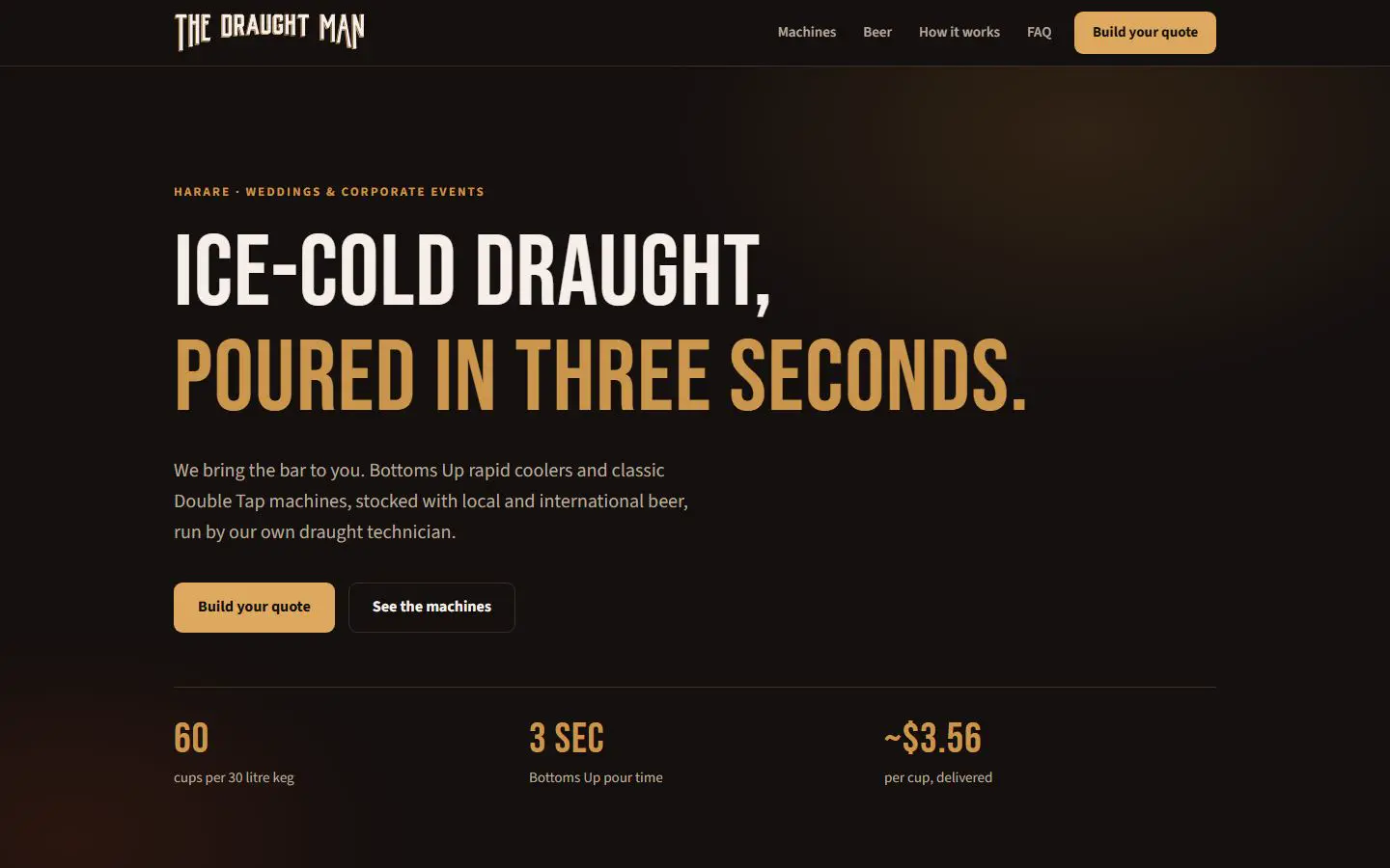 The Draught Man quote builder